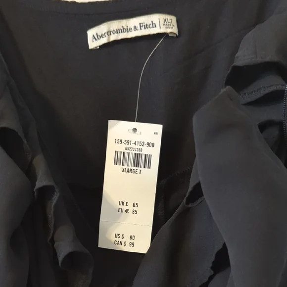 Abercrombie and Fitch Black Party Dress - Picture 2 of 4